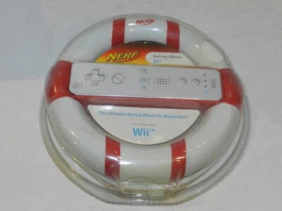 RED Nerf Nintendo Wii Steering Racing Wheel Factory Sealed NEW NIB - Image 1 of 2