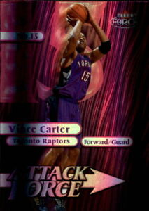 1999-00 Fleer Force Basketball Attack Force Forcefield Singles - You Choose