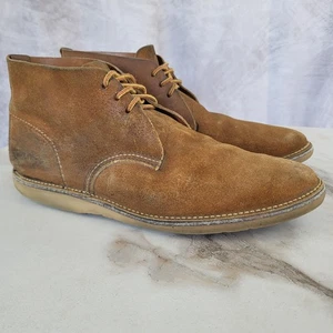 Red Wing Heritage WEEKENDER 3321 Wedge Suede Chukka Boots Men's 10.5 D Tan - Picture 1 of 15