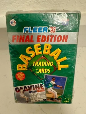 1993 Fleer Final Edition Factory Sealed 310 Card Baseball Set - ROOKIES - Image 1 of 3