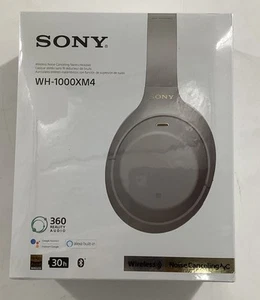Auriculares inalámbricos sobre la oreja Sony WH-1000XM4 - plateados - Imagen 1 de 7
