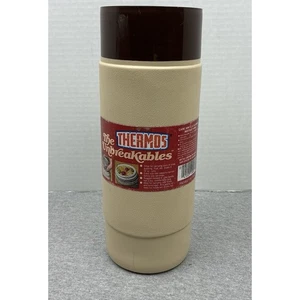 Thermoskanne 24 Unzen Beige Behälter The Unbreakables Hellbraun Isoliert #4415 USA - Bild 1 von 7
