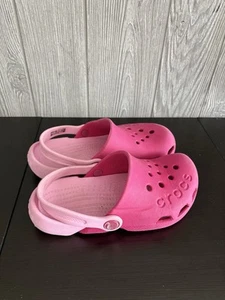 Crocs Girls Size 12 C Pink Shoes - Picture 1 of 8