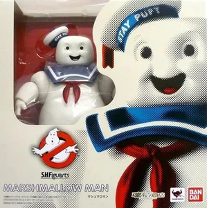 S.H.Figuarts Marshmallow Man Ghost Busters Figure Tamashii Web BANDAI Japan Ship - Picture 1 of 1