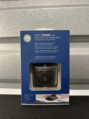 Altavoz para automóvil MOTOROKR™ T505 Bluetooth® con transmisor FM digital inalámbrico Foto 1 de 4