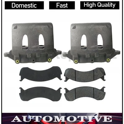 Front Brake Pad Set Brake Calipers Fits 2000 International Harvester 1652SC 3000 - Image 1 of 4