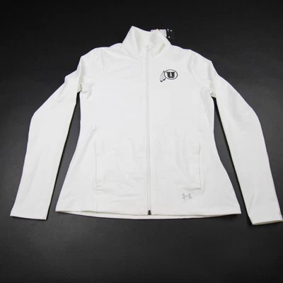 Utah Utes Under Armour Jacket Women's White New - Image 1 of 4