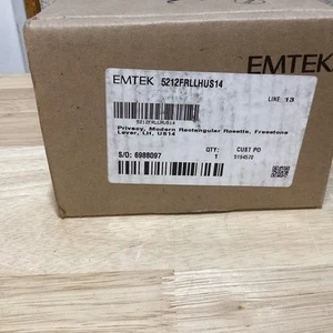 Emtek 5212FRLLHUS14 Freestone LH Priv Lever Set - Polished Nickel - Picture 1 of 4