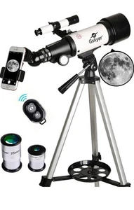 Gskyer Telescope, 70mm Aperture 400mm AZ Mount Astronomical Refracting Telescope - Picture 1 of 7