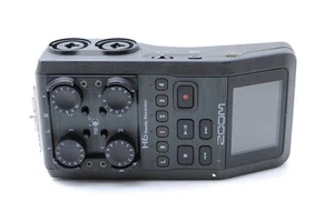 Zoom H6 All Black 6-Input 6 Track Portable Handy Digital Recorder Tested Working - Picture 1 of 24