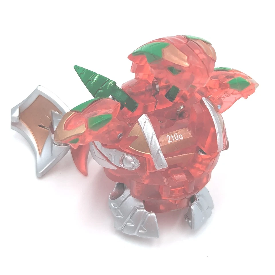Bakugan Battle Brawlers Translucent Pyrus Knight Percival MG Japan Import Rare - Image 1 of 1