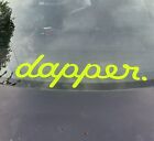 Dapper Car Sticker Decal 50cm x 15cm