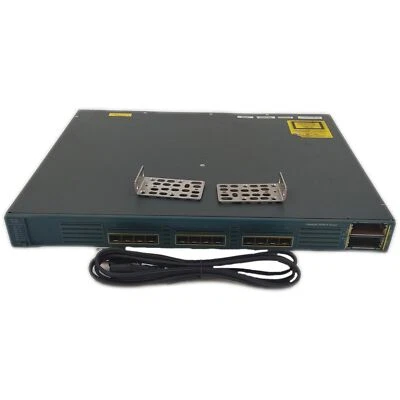 Cisco WS-C3560E-12SD-E 12 Port SFP 1G Layer 3 Switch 2x10G - Image 1 of 4