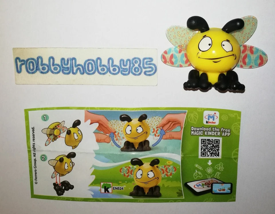 EN524 APE + BPZ KINDER SORPRESA ITALIA PASQUA 2019 LA BANDA DI PRIMAVERA