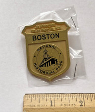 Boston National Historical Park State House Junior Ranger Plastic Pinback Badge