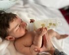 Full Body Baby Girl  "Fleur Sylvia Manning " Lifelike Doll. Supersoft Silicone