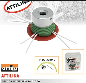 TESTINA FILO ROTANTE PROFESSIONALE DECESPUGLIATORE BATTI & VAI UNIVERSALE ATTILI - Foto 1 di 1