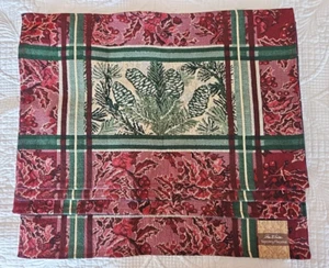 Park B. Smith Tovagliette Pigna Tappezzeria Tessuto Lotto di 4 Vintage1~Una con Etichette - Foto 1 di 10
