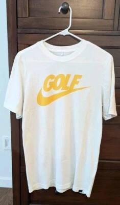 Nike Golf Tour Performance Dri-Fit Tee Shirt, Size Small, White, 749966-100 - Image 1 of 3