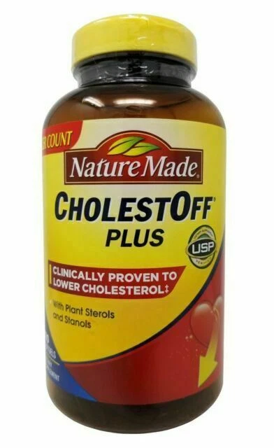 Nature Made CholestOff Plus with Plant Sterols and Stanols Softgels - 210 Count