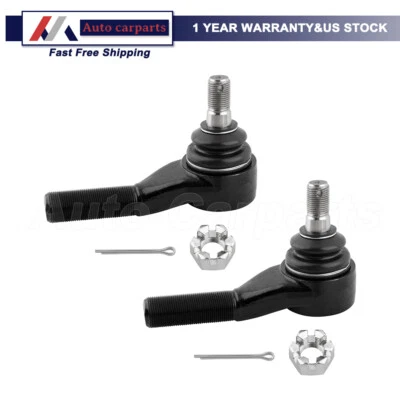 Pair Front Outer Tie Rod End Links for Dodge B300 B350 B3500 Ram 2500 3500 - Image 1 of 3