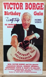 Victor Borge Birthday Gala VHS 1990 - Picture 1 of 8