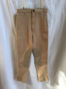 Childs Front Zip Breech 10 R Beige by Triumph NWT - Picture 1 of 8