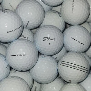 100 pelotas de golf Titleist AVX blancas usadas - grado 4A AAAA - envío gratuito - Imagen 1 de 8