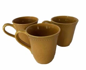 Pier 1 Spice Route Ginger Mugs 16 Oz Set Of 3 - Picture 1 of 4