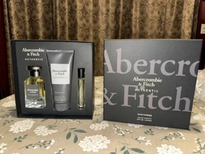 Abercrombie & Fitch Authentic men Eau De Toilette Spray 3.4 oz & Body Wash 6.7 o - Picture 1 of 12