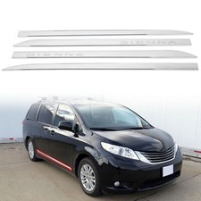 For Toyota Sienna 2011 2019 Window Visor Sun Guard Rain Deflector Vent Shade Auto Parts Accessories Car Truck Parts