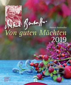 Kalendarz pocztówek Von Good Power 2019 - Kalendarz D.Bonhoeffer