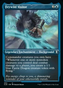 Feywild Visitor - Foil Etched x1 - Commander Legends: Battle for Baldur's Gate - - Picture 1 of 1
