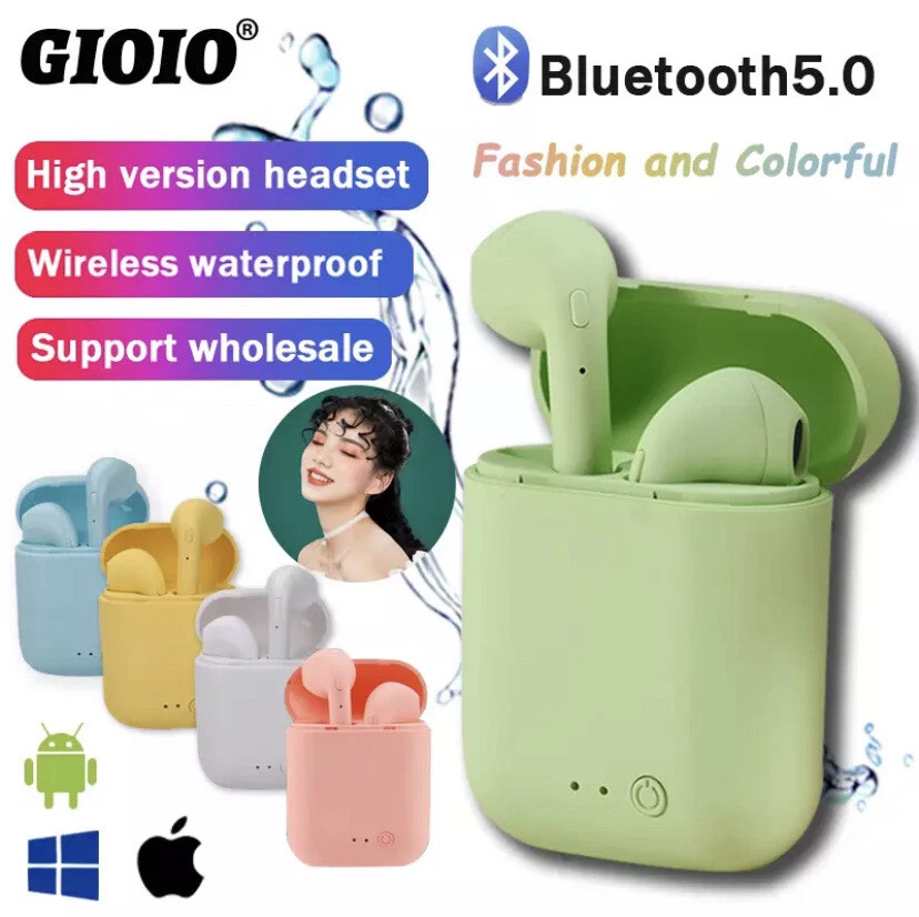 Mini-2 Wireless Headphone Bluetooth Earphones Waterproof (Blue) Foto 1 de 4