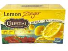 Celestial Seasonings Lemon Zinger Caffeine Free Herbal Tea 20 Tea Bags 1.7 oz