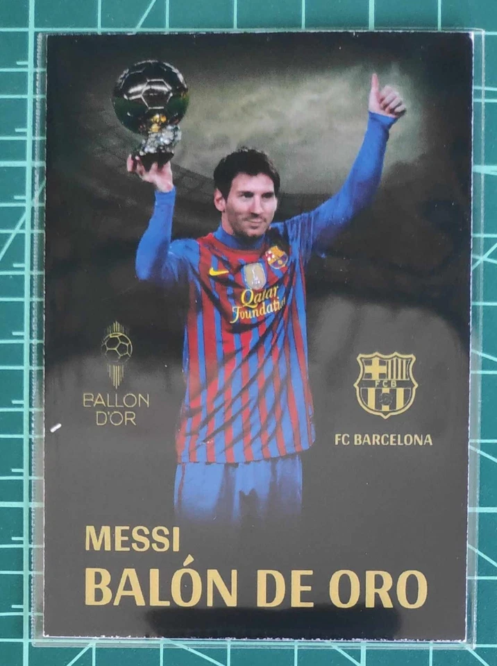 MESSI, FC BARCELONA 2012. BALON DE ORO. COLECTION CARD. NO PANINI/ NO TOPPS - Imagen 1 de 2