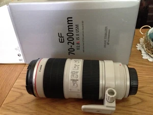 CANON EF 70-200 mm 1:2.8 L IS USM II LENS - f/2.8L 70-200mm - Foto 1 di 1
