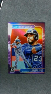 2021 Donruss Optic Red Prizm #6 Nelson Cruz Twins #'d 33/60 - Picture 1 of 2