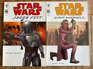 STAR WARS JANGO FETT AND ZAM WESELL DARK HORSE COMICS TPB - Picture 1 of 5