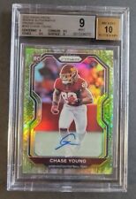  Chase Young 2020 Panini Prizm Camo Auto #17/25 BGS 9 AU 10 (.5 FROM GEM MINT)
