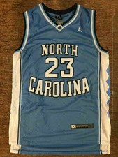Michael Jordan 23 CAROLINA TARHEELS Basketball Jersey Blue *