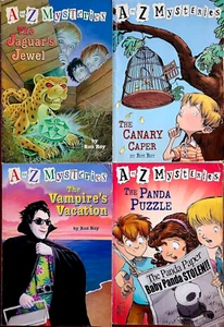A To Z Mysteries: C J P V By Ron Roy (x4 Vintage Books Bundle) - Picture 1 of 4