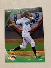 Dimas Ojeda Card 2017 Clinton Lumber Kings Team Card