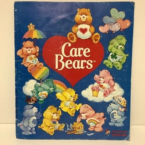 Vintage Care Bears 1985 Sticker Album Book Panini with Stickers INCOMPLETE READ - Picture 1 of 24