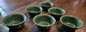 Überbackene Waldgrün Tiefe Schalen Home Trends 6er Set Schwer - Bild 1 von 4