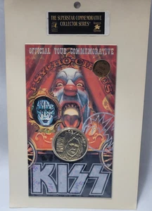 Kiss Psycho-Circus Official Tour Commemorative Coin Ace Frehley 1998-1999 - Picture 1 of 3
