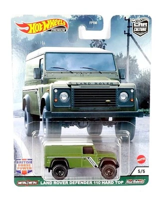 HOT WHEELS PREMIUM / Land Rover Defender 110 Hard Top (Green) / CAR CULTURE. - Image 1 of 3