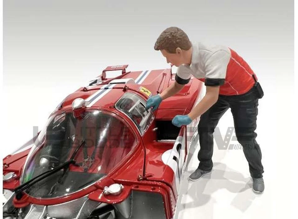 AMERICAN DIORAMA 1/18 - FIGURINES DIORAMA FIGURE SERIES - RACE CREW VI 19006 - Photo 1/1