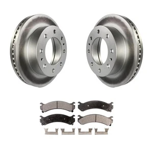 Ceramic Coated Brake Rotors Front for Chevrolet Silverado 3500 HD 2007-2010 oe47 - Picture 1 of 12