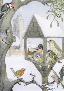 Postkarte: Molly Brett - Robin finds Christmas - Bild 1 von 1